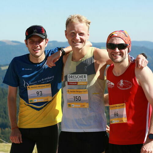 Die drei Erstplatzierten 2025