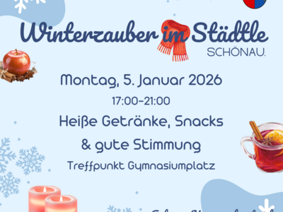 Plakat Winter im St�dtle
