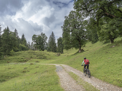 E-Bike Fahrer in Sch�nau 