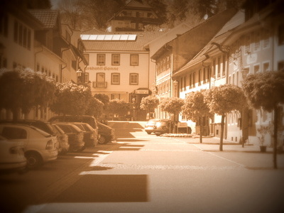 Historische Ansicht von Sch�nau