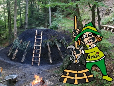 Kohleneiler aufsetzen